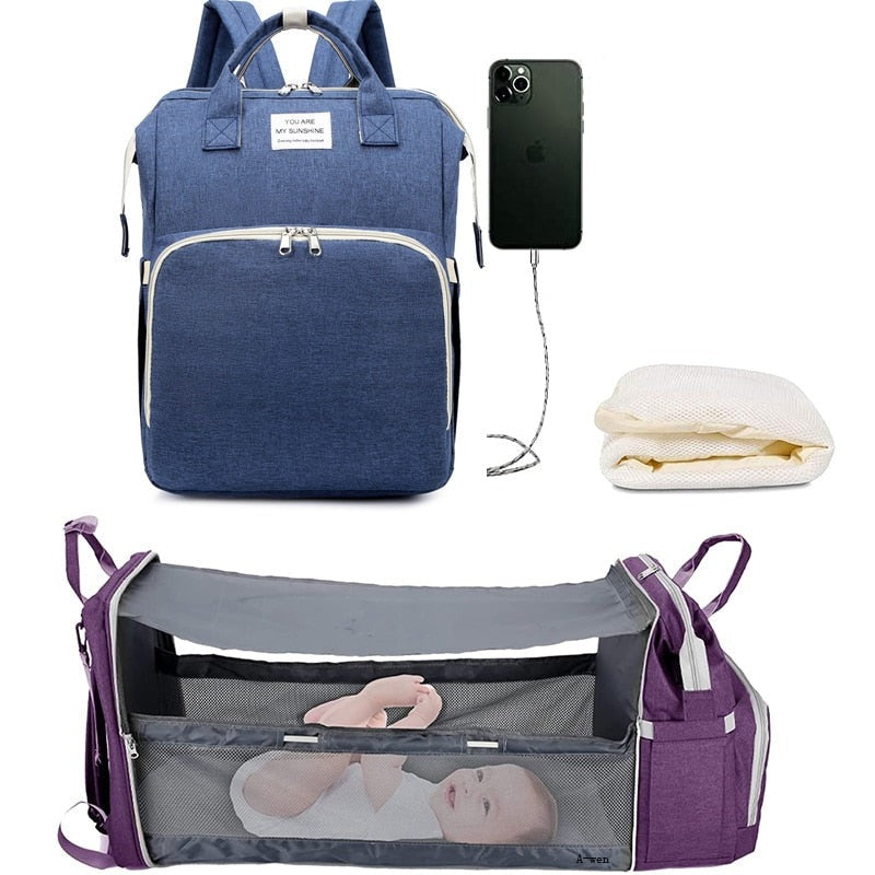 2-in-1 Vauvan Vaippalaukku
