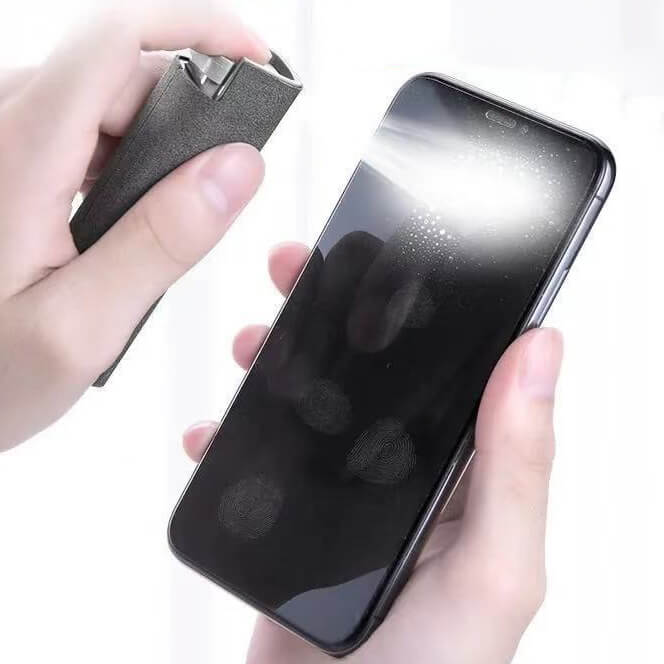 2-in-1 näytön pyyhin