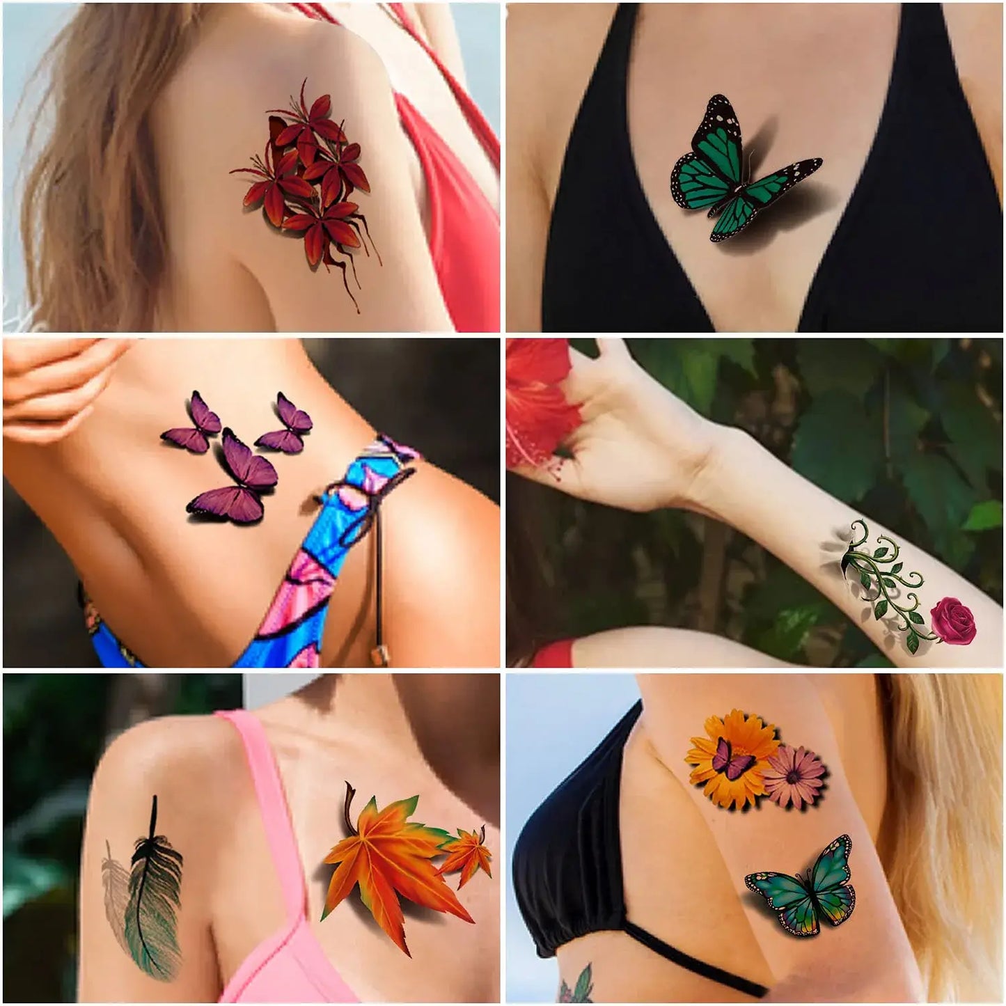 3D Tatuointi Tarrat