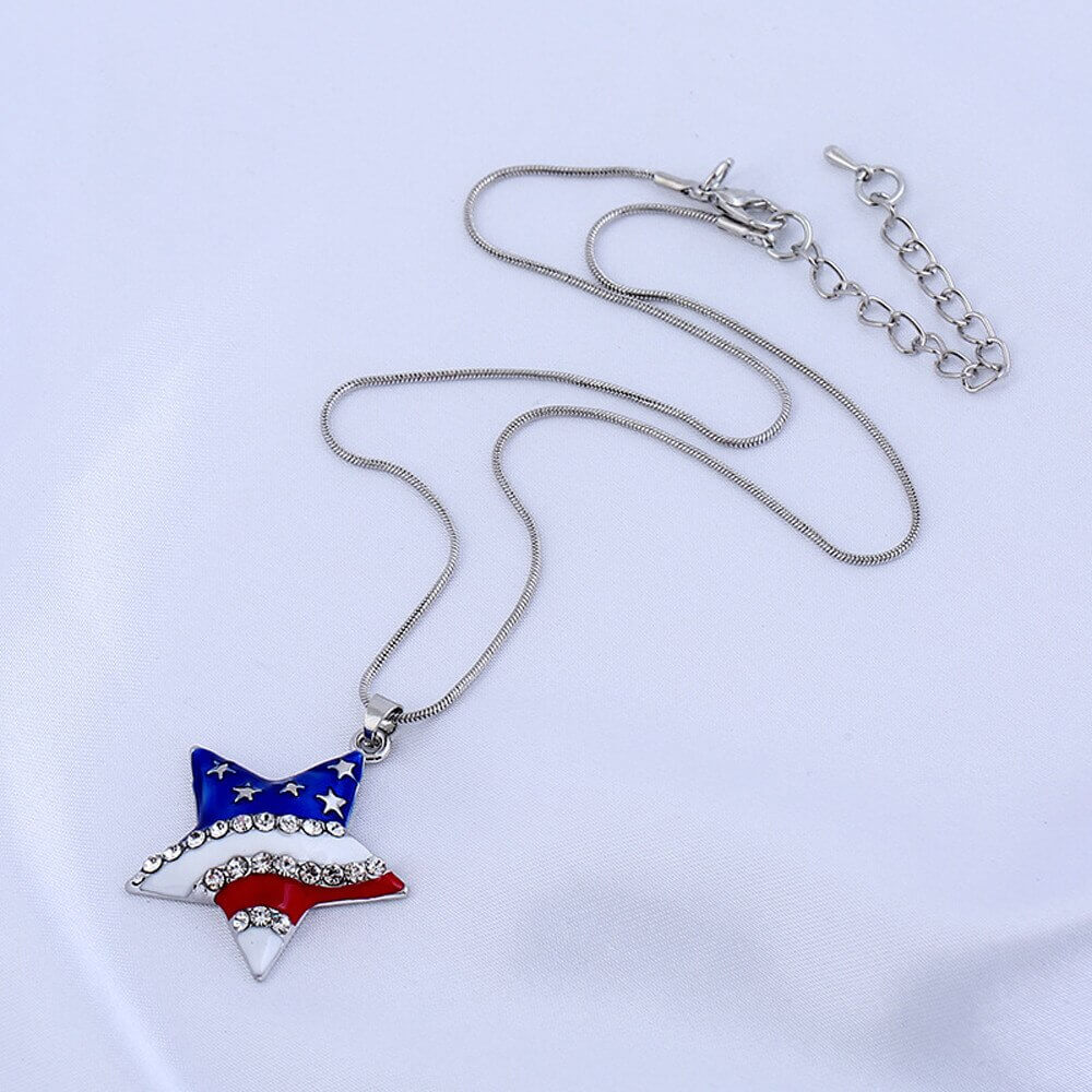 Amerikan lippu kaulakoru