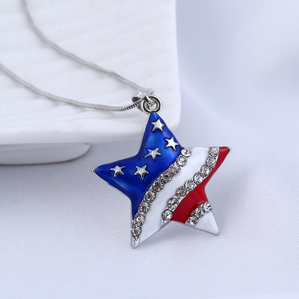 Amerikan lippu kaulakoru