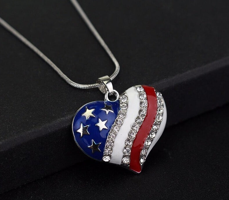 Amerikan lippu kaulakoru