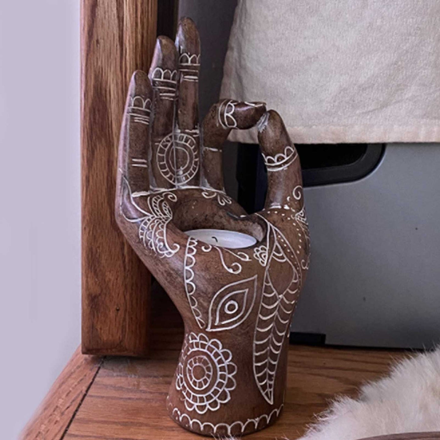 Buddha Hand Kynttilänpidin