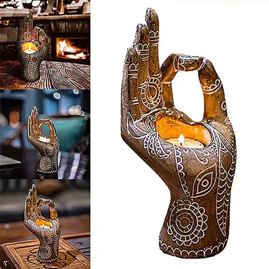 Buddha Hand Kynttilänpidin