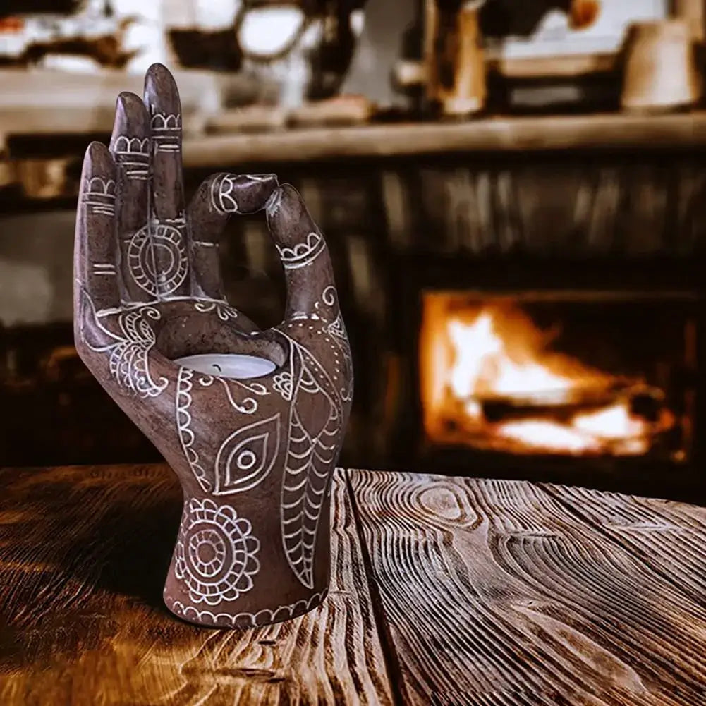 Buddha Hand Kynttilänpidin