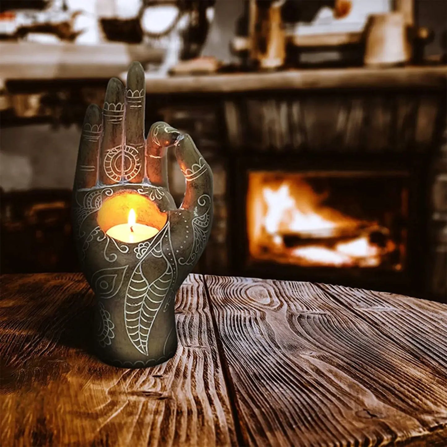 Buddha Hand Kynttilänpidin