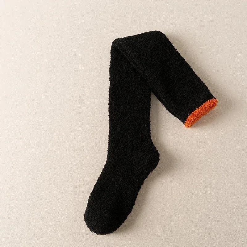 Coral Fleece Over-knee High sukat