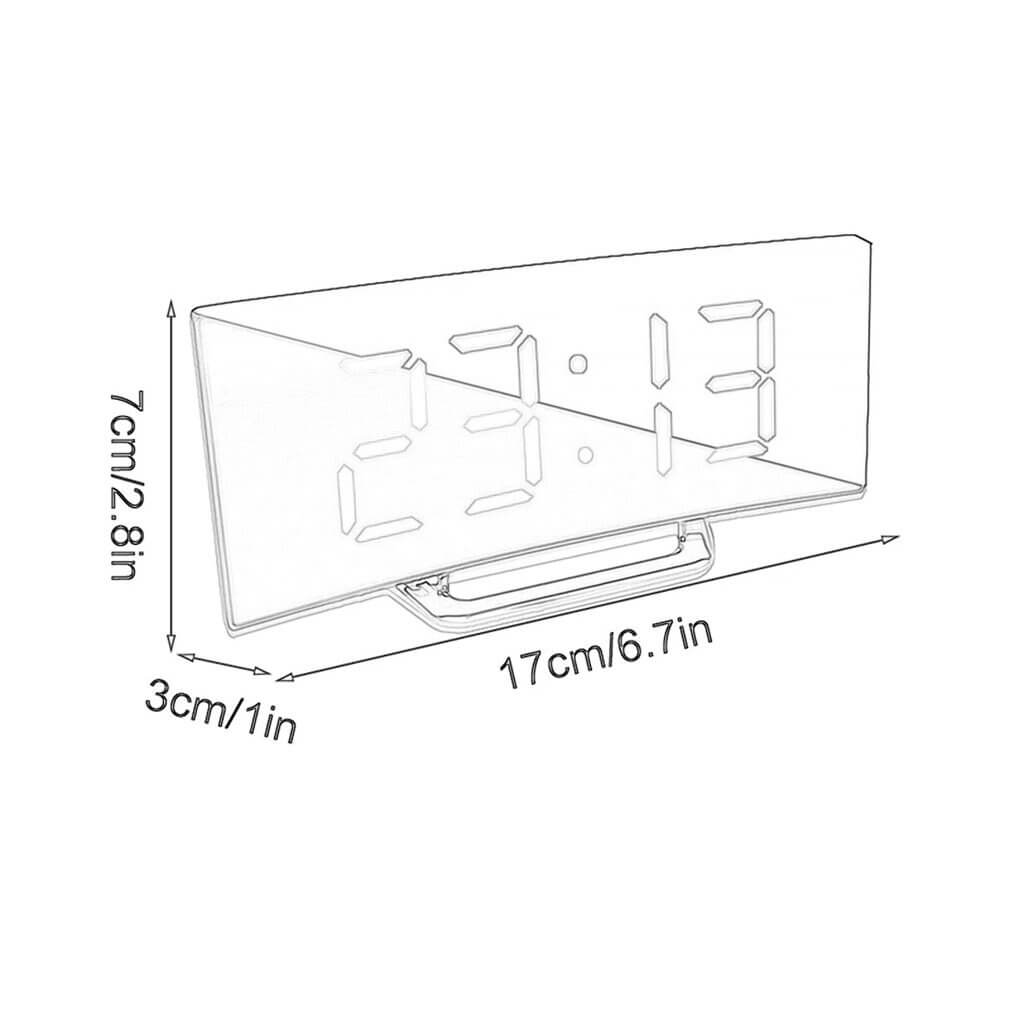 LED-näyttö Herätyskello