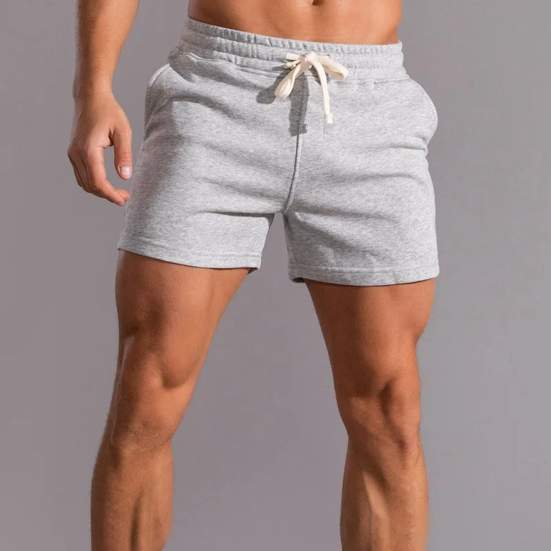 Miesten 100 % puuvillaiset rennot shortsit