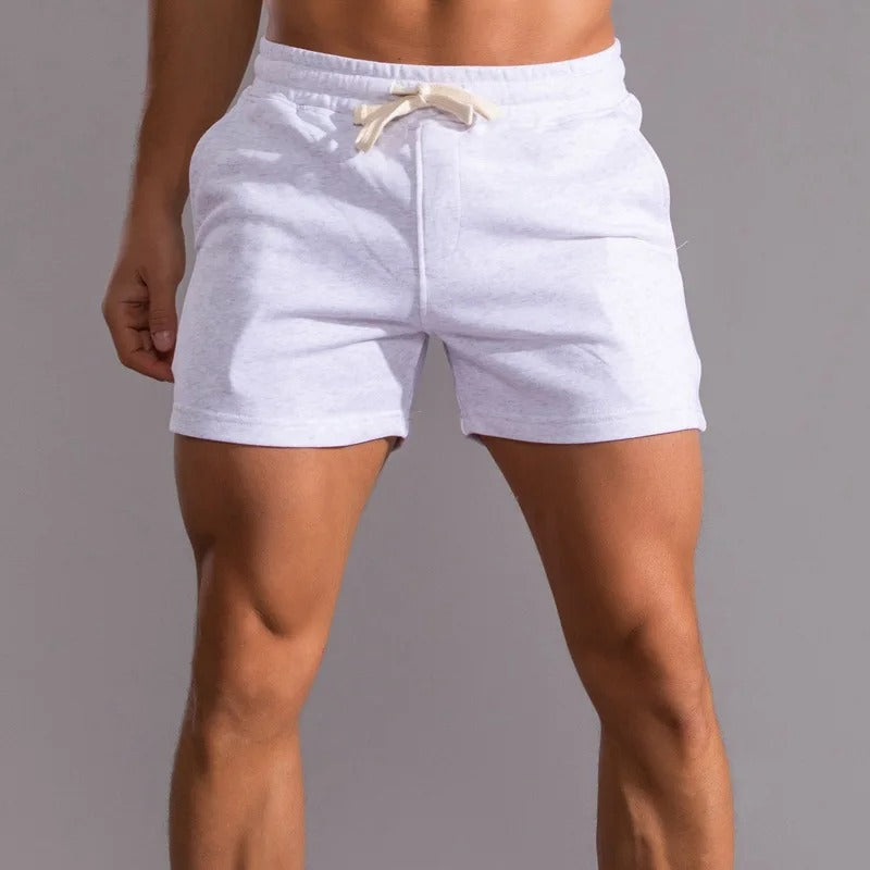 Miesten 100 % puuvillaiset rennot shortsit
