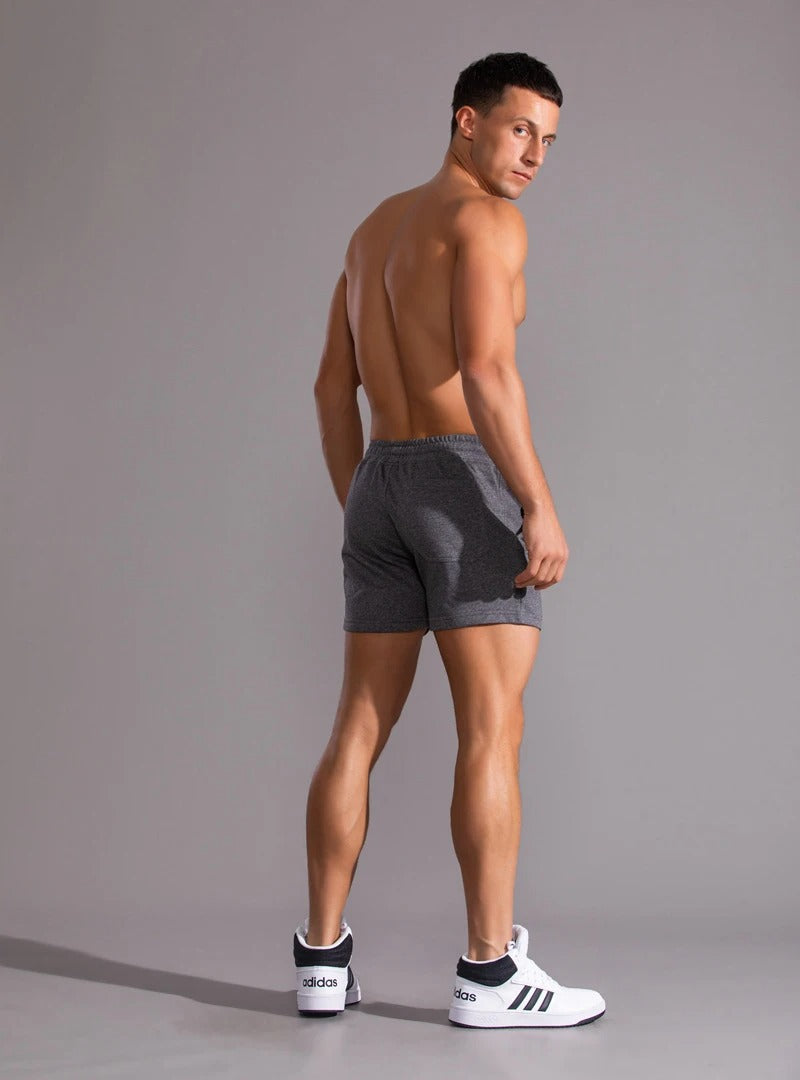 Miesten 100 % puuvillaiset rennot shortsit