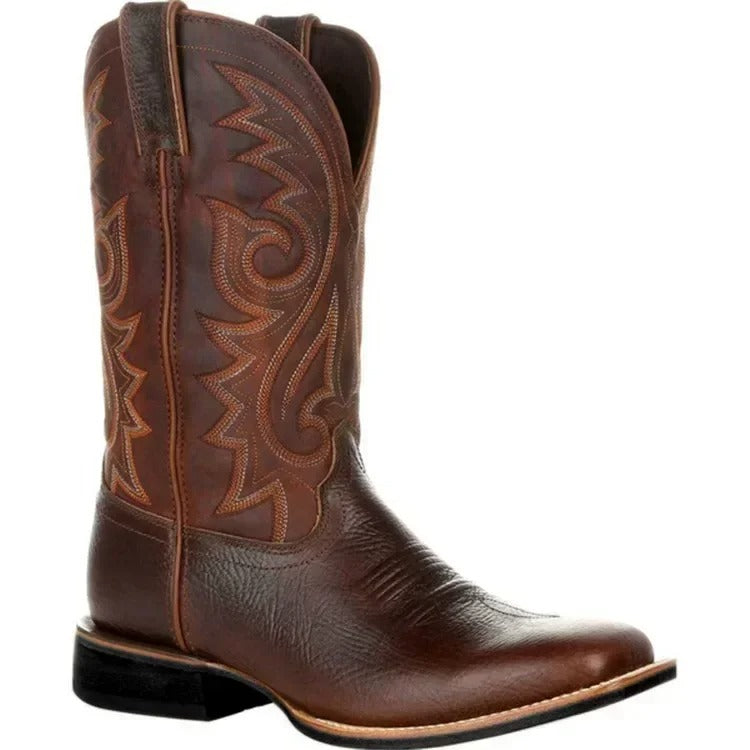 Miesten Cowboy Nahkasaappaat