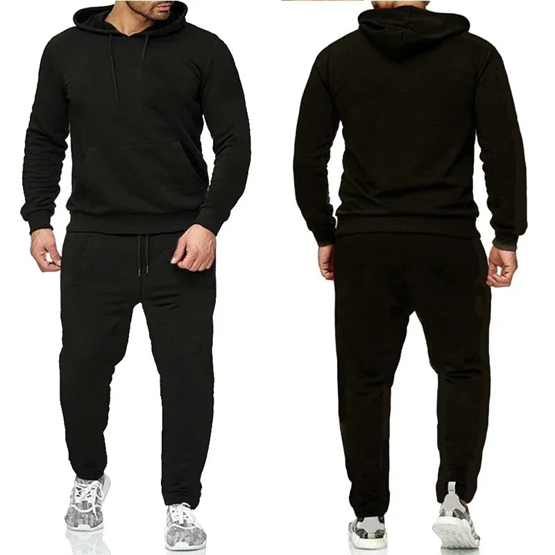 Miesten Fitness Huppari Setti