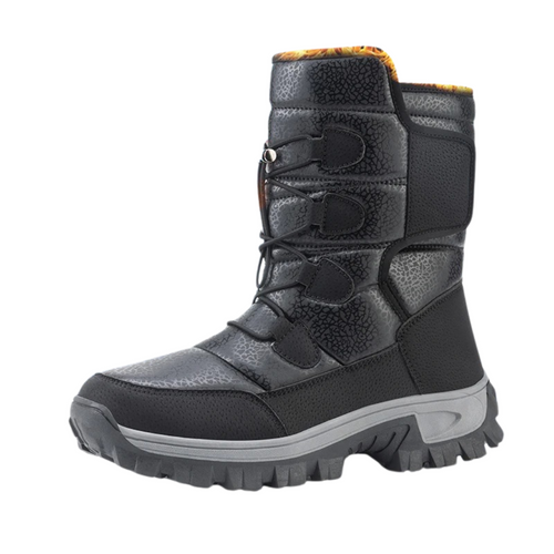 Miesten High Top Winter Plush Saappaat