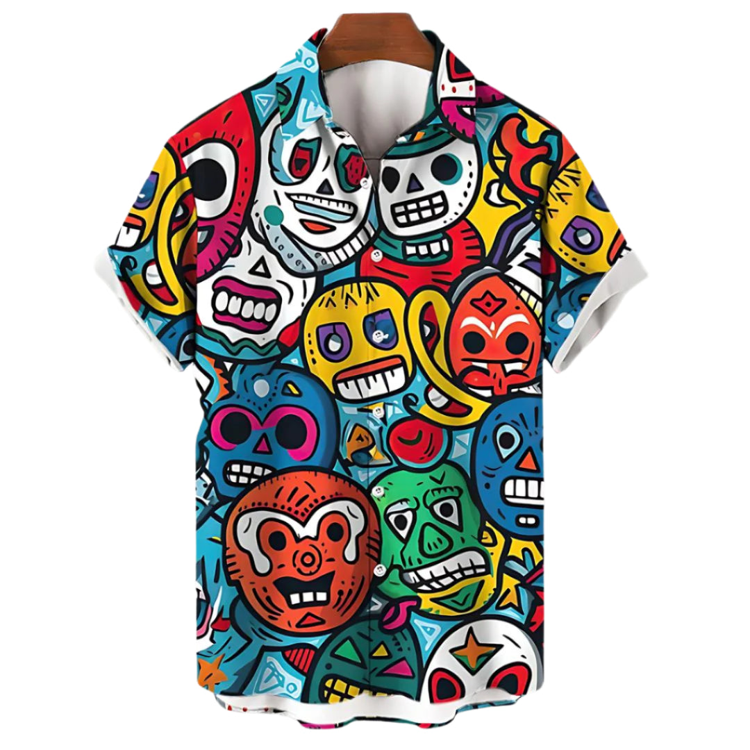 Miesten Luchador T-paita Rento Design
