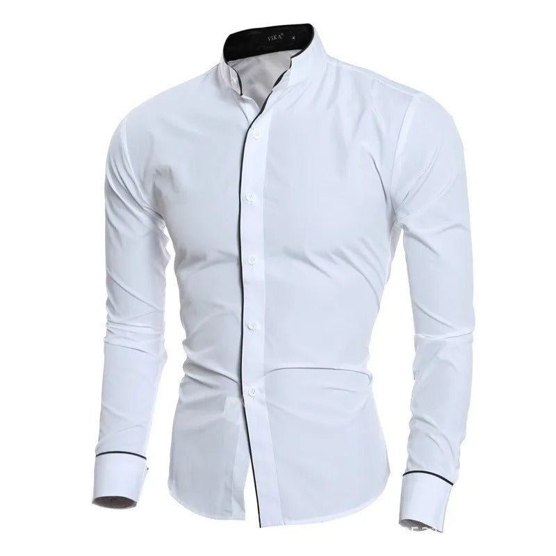 Miesten Slim Fit pitkähihainen pusero