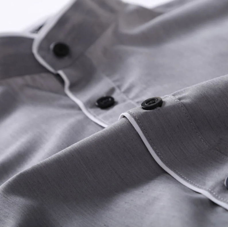 Miesten Slim Fit pitkähihainen pusero