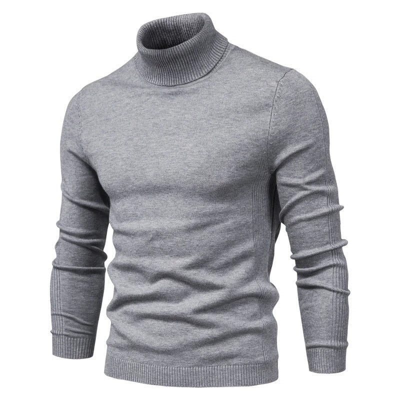 Miesten Slim Turtleneck Villapaita