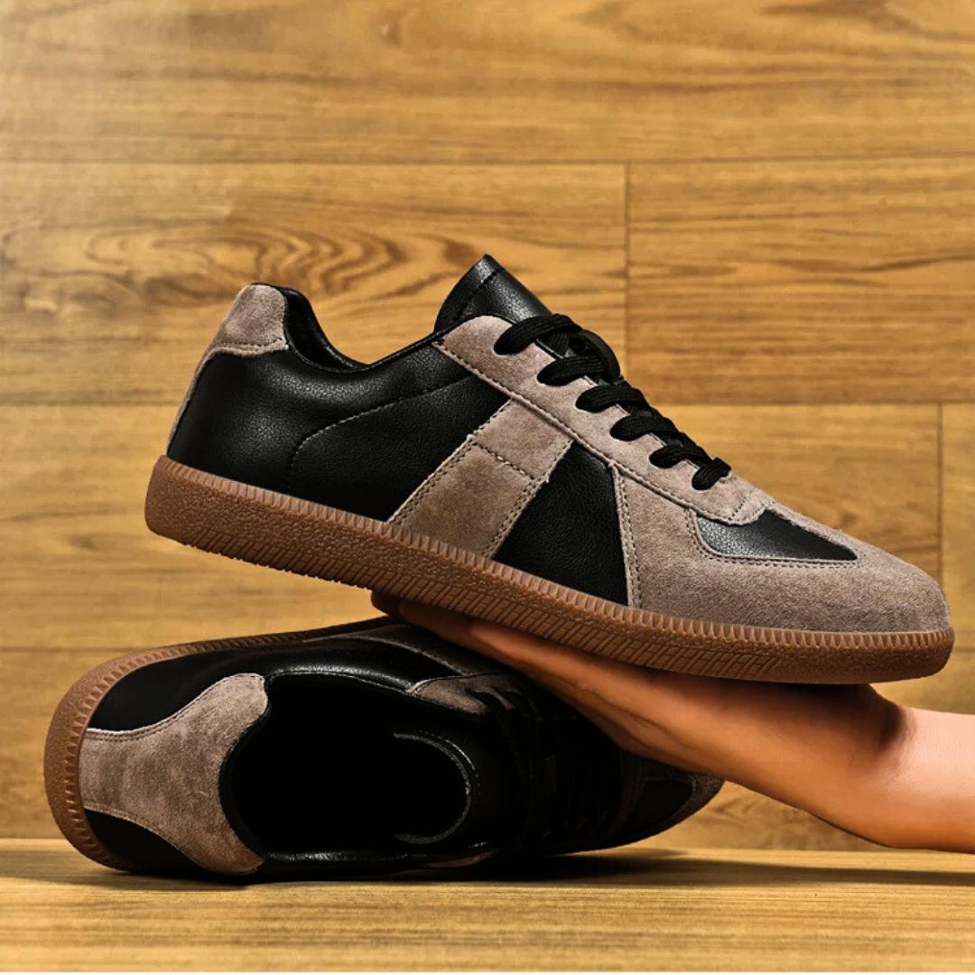 Miesten Sneakerit Nahasta ja Sametista