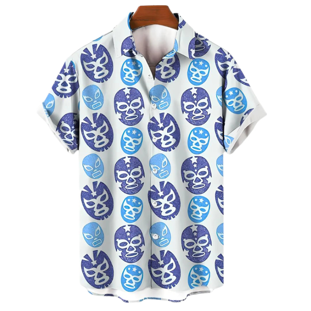 Miesten T-paidat Rento Luchador Printti