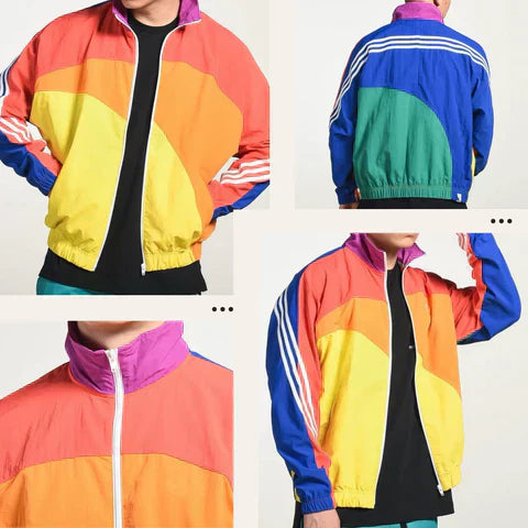 Miesten Ulkoilutakki Retro Design Kestävä Kangas