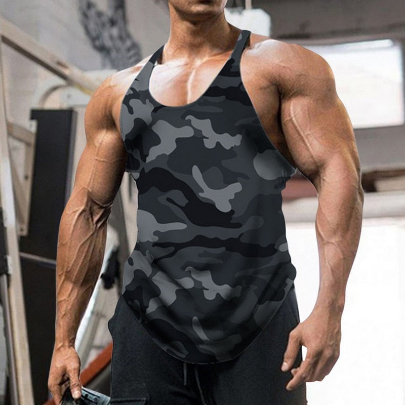 Miesten Workout Tank Top