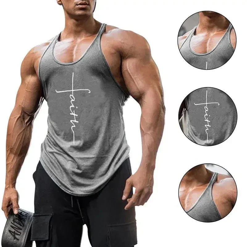 Miesten Workout Tank Top