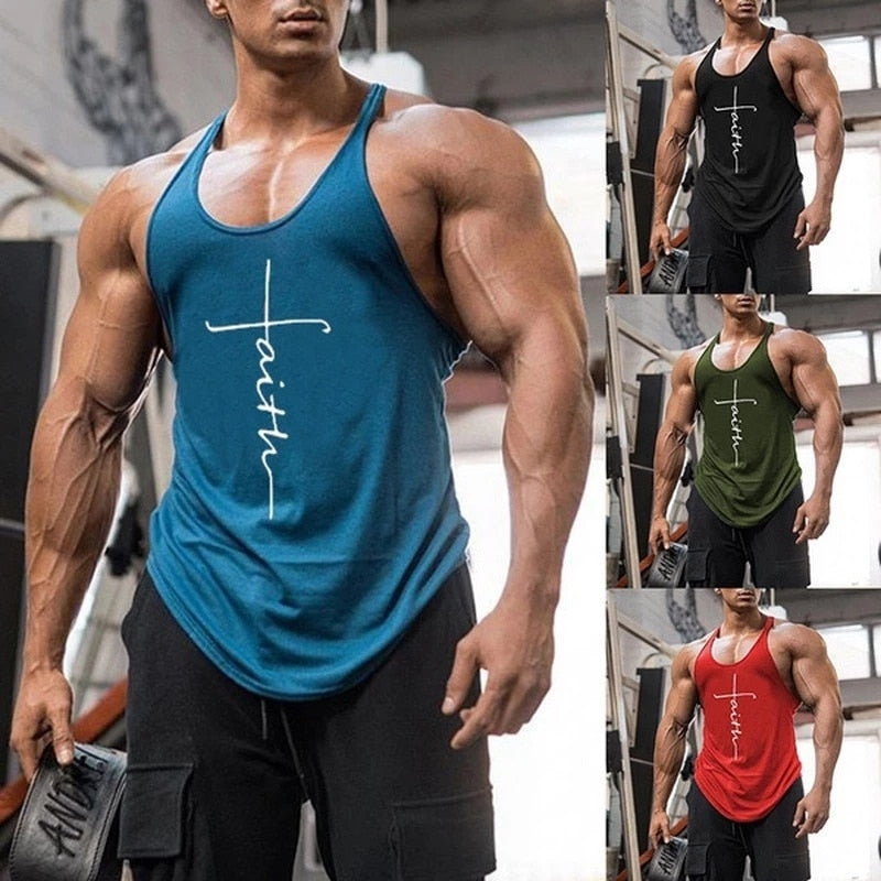 Miesten Workout Tank Top