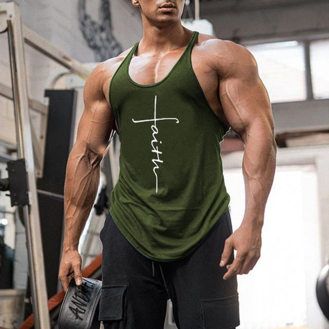Miesten Workout Tank Top