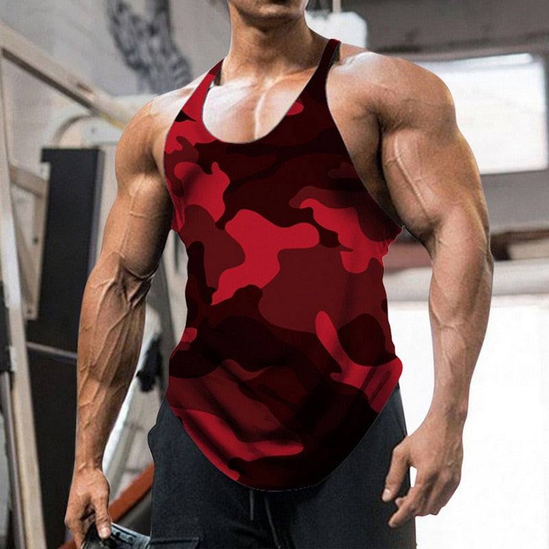 Miesten Workout Tank Top