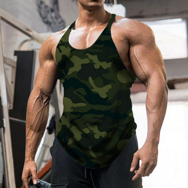 Miesten Workout Tank Top