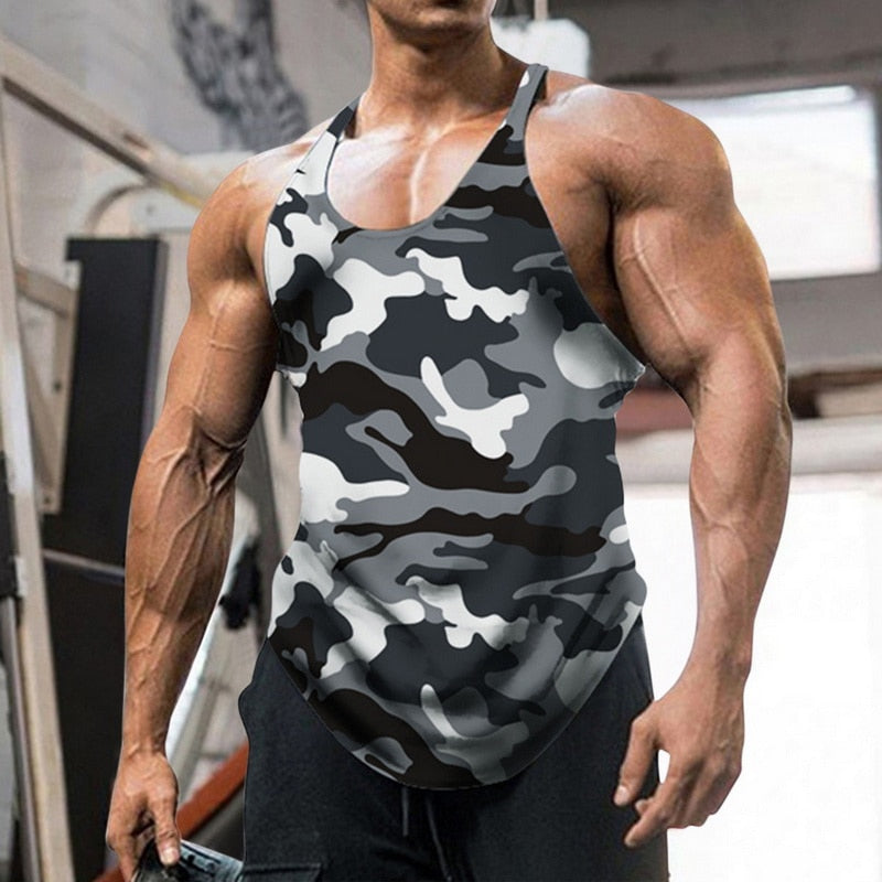 Miesten Workout Tank Top