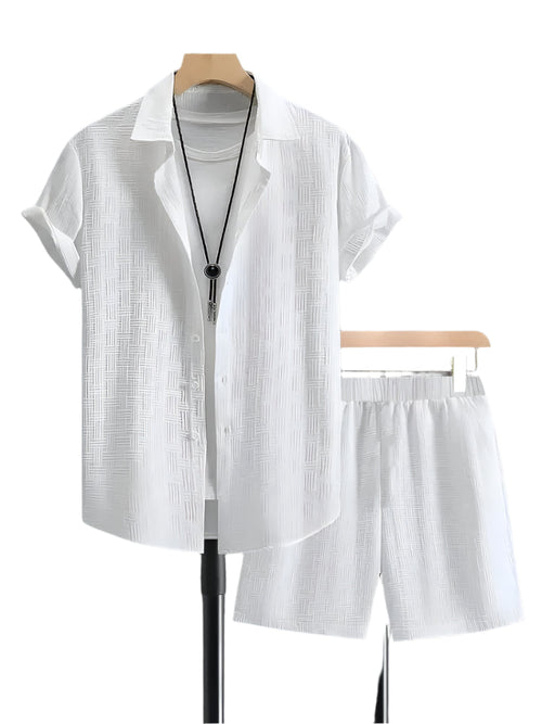 Miesten kaksoset jacquard-setit