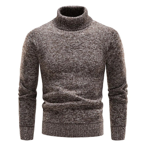 Miesten turtleneck fleece villapaita