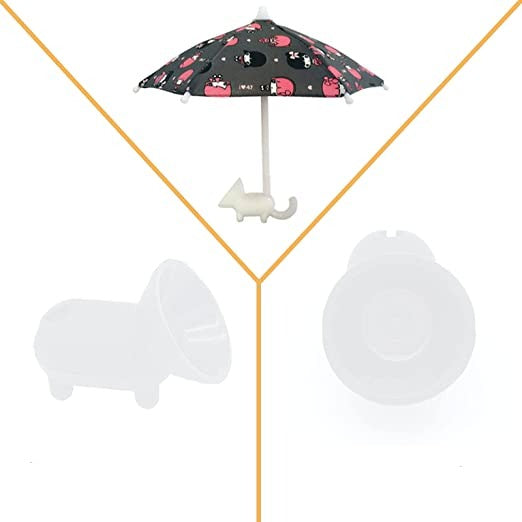 Mini sateenvarjo matkapuhelin jalusta
