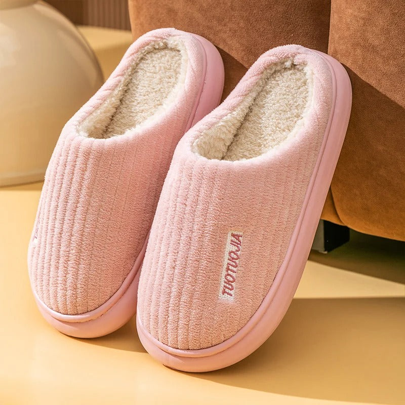 Muistivaahto Pörröinen Plush Tossut