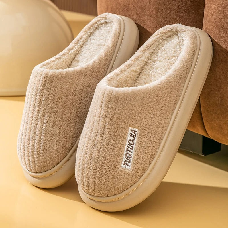 Muistivaahto Pörröinen Plush Tossut