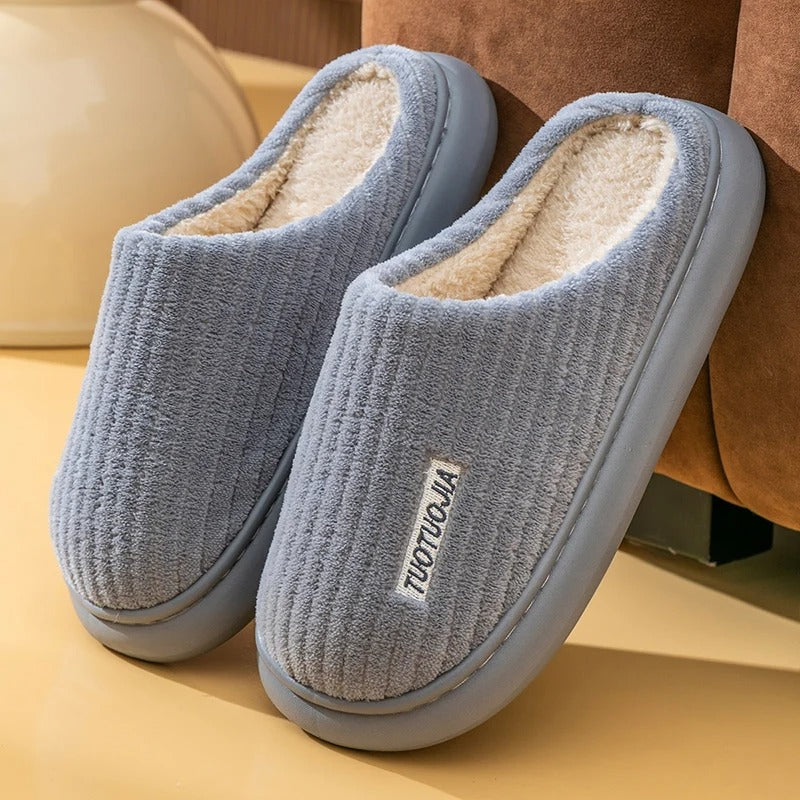 Muistivaahto Pörröinen Plush Tossut