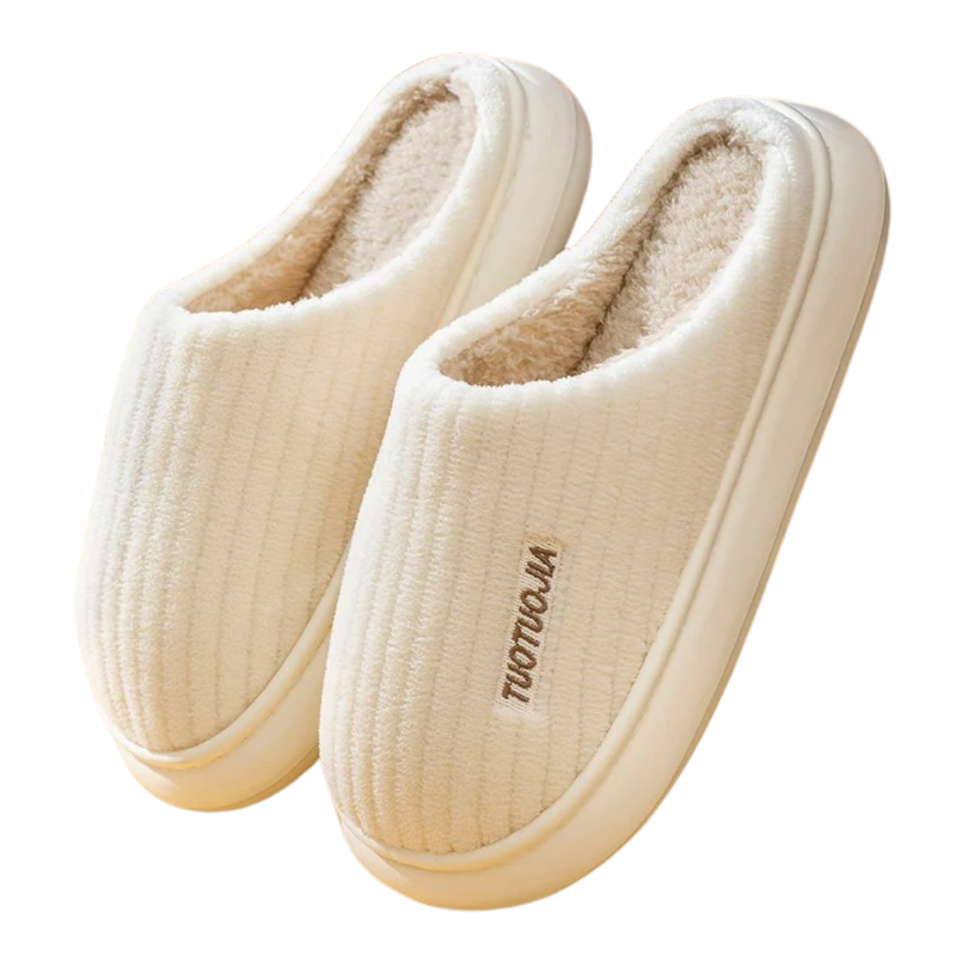Muistivaahto Pörröinen Plush Tossut