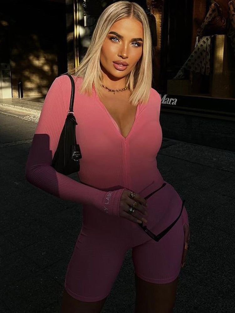 Naisten Bodycon Jumpsuit Tyylikäs Polyesteri
