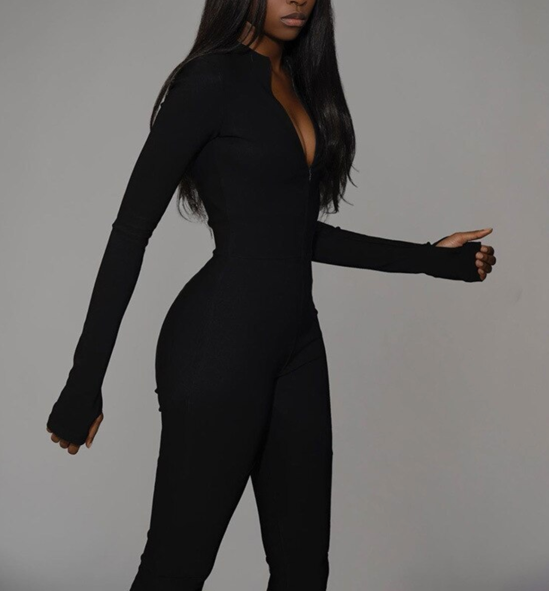 Naisten Bodycon Jumpsuit Tyylikäs Polyesteri
