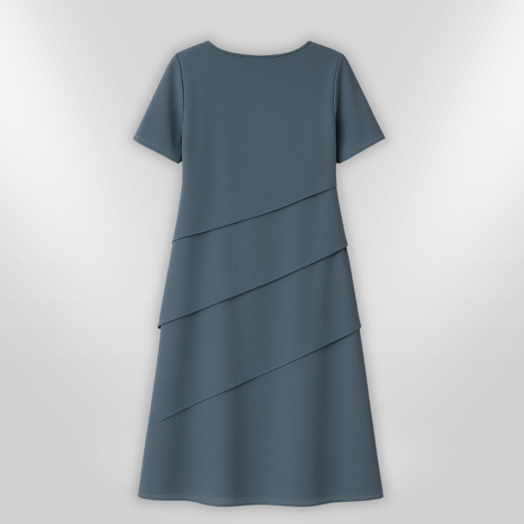Naisten Elegantti Mekko Kerroksellinen Chiffon