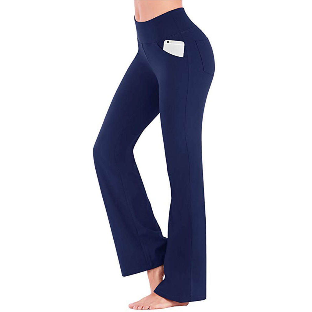 Naisten Flare Bootcut Joogahousut