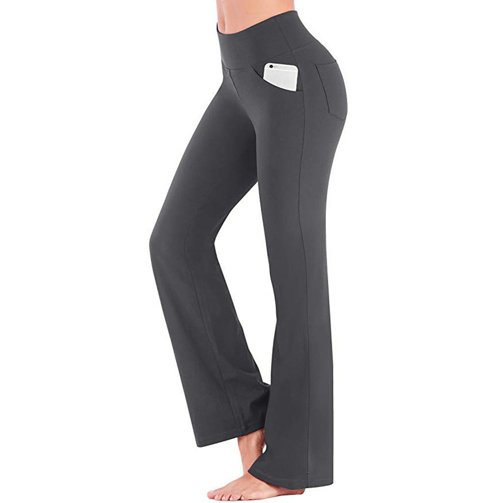Naisten Flare Bootcut Joogahousut