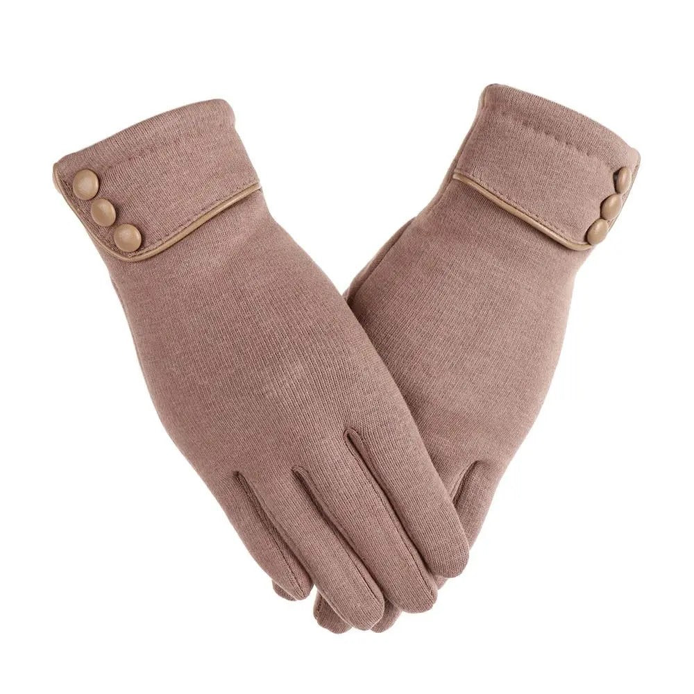 Naisten Fleece Vuorattu Thermal Käsineet