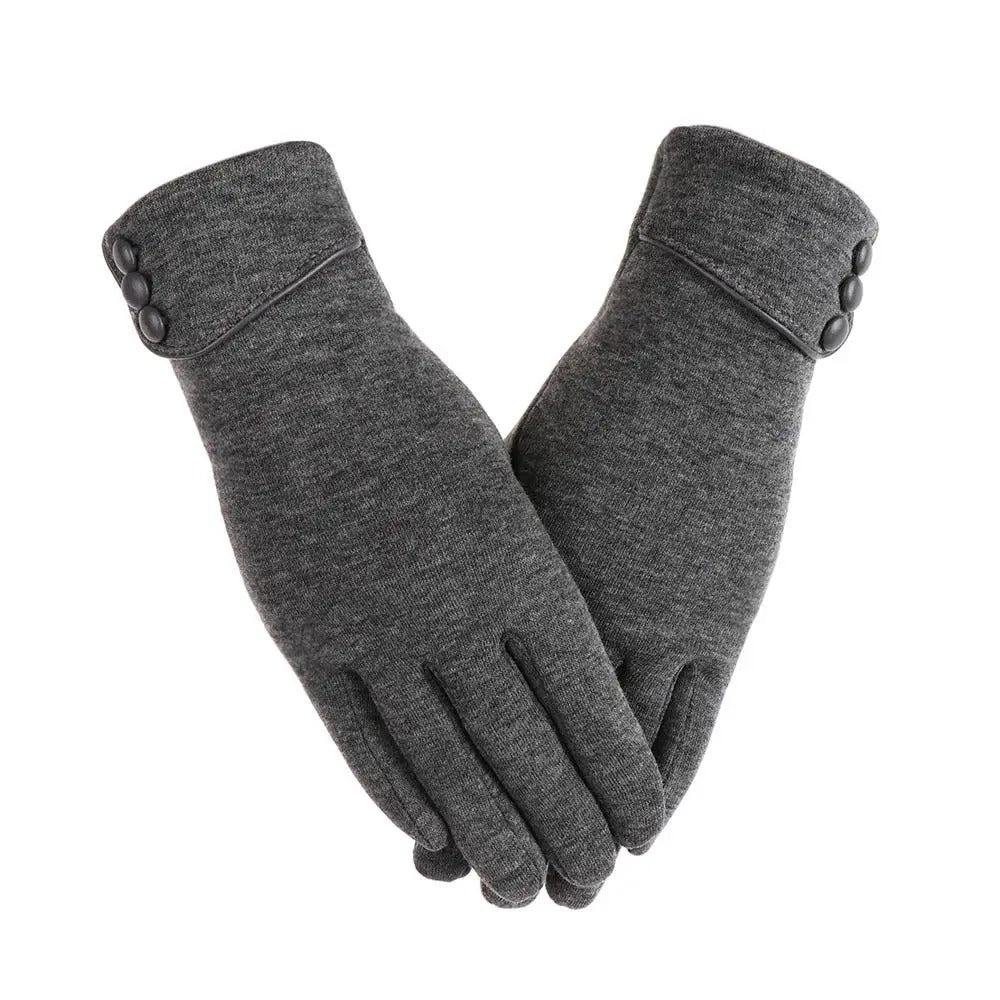 Naisten Fleece Vuorattu Thermal Käsineet