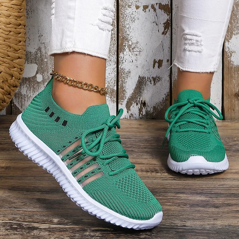 Naisten Hengittävä Neulottu Sneakers