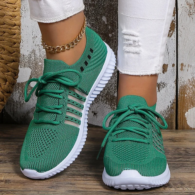 Naisten Hengittävä Neulottu Sneakers