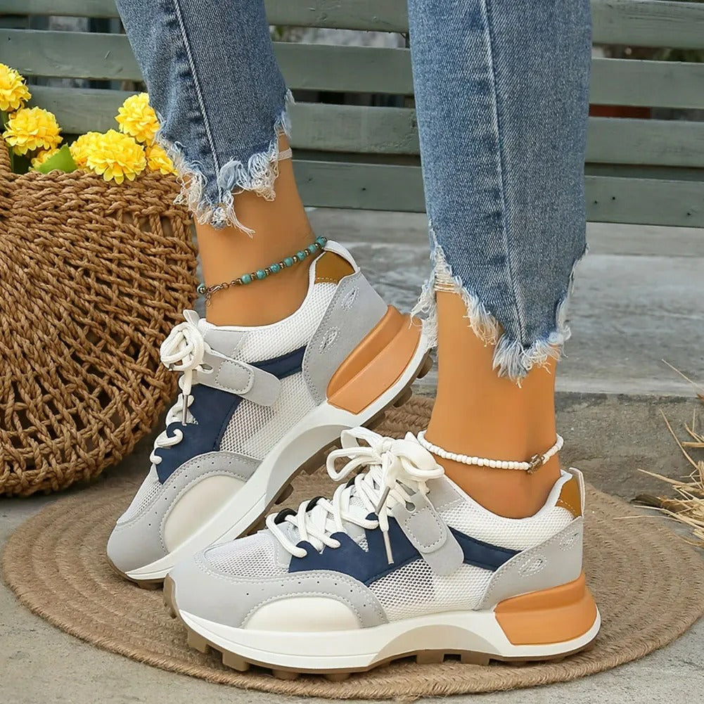 Naisten Hengittävä Värillinen Sneakers