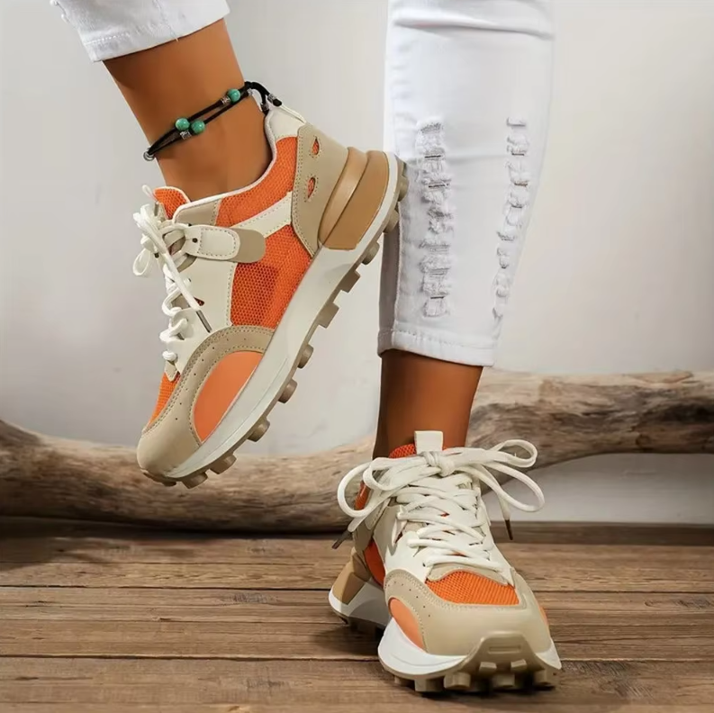 Naisten Hengittävä Värillinen Sneakers